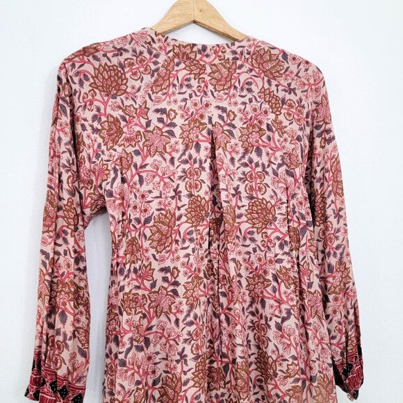 Natalie Martin Fiore Short Dress in Pink Dahlia XS - Picture 6 of 8